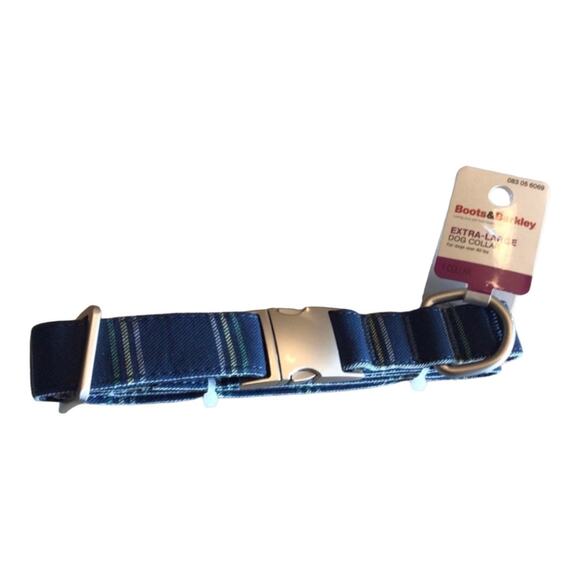 NEW Boots & Barkley XL DOG COLLAR Metal Buckle 1"x 20-30" German Shepherd 90lb + - Picture 2 of 6